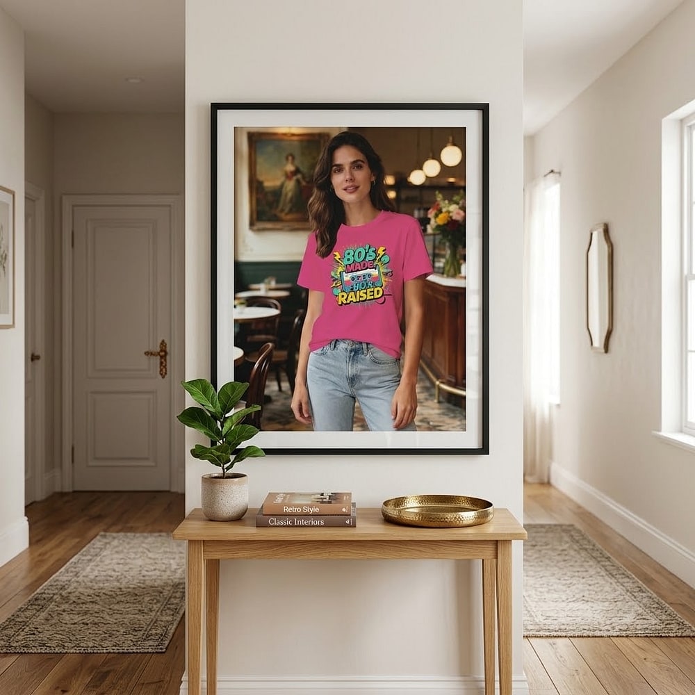 80s Shirts for Women Born in The 80’s But 90’s Made Me Retro T-Shirt Vintage Disco Music Party Tee Tops