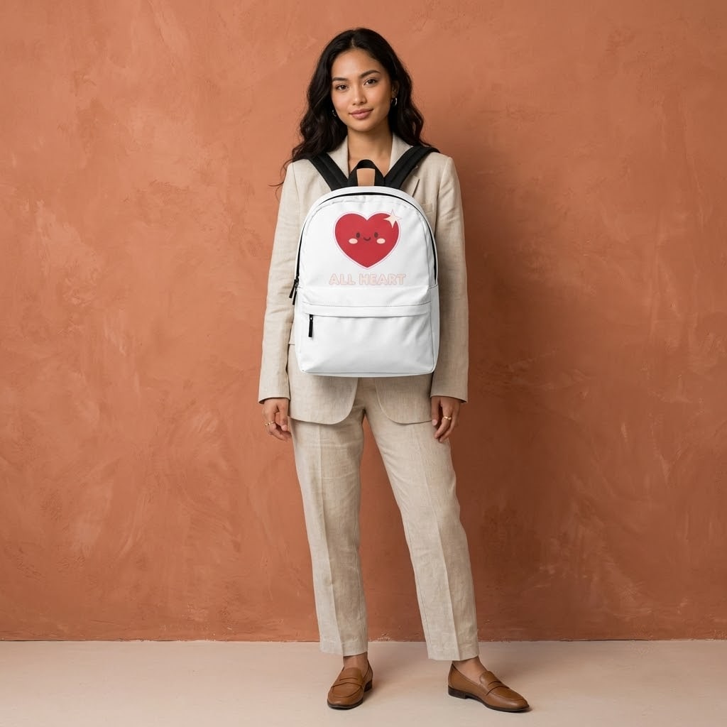 All Heart — Minimalist Happy Heart