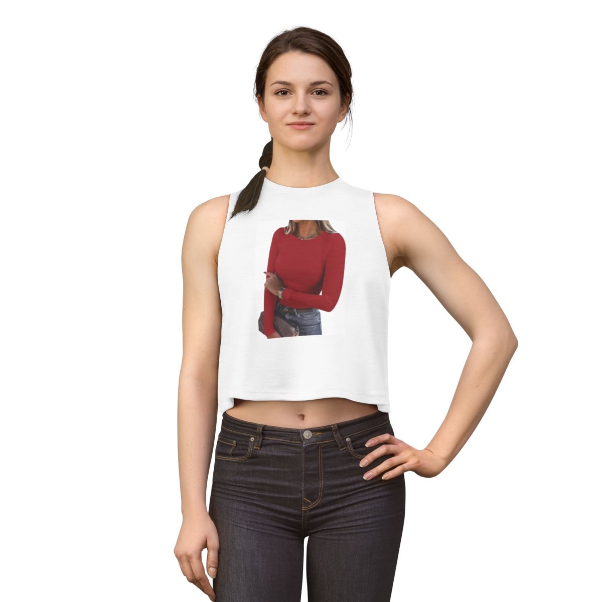 ANRABESS Women Long Sleeve Shirts Ribbed Fitted Tops