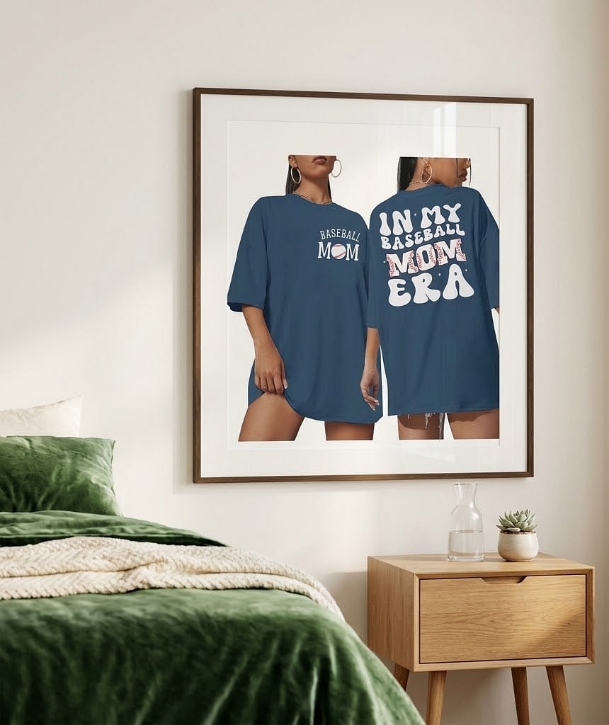 Baseball Mom Shirt Baseball Oversized Tshirt Women Baseball Game Day Season Vacation Short Sleeves Tops
