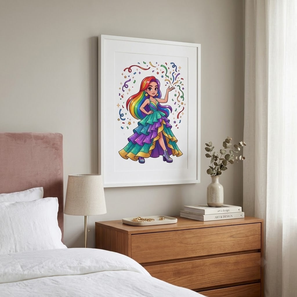 Confetti Couture — Vivi Prism, Queen of the Color Party