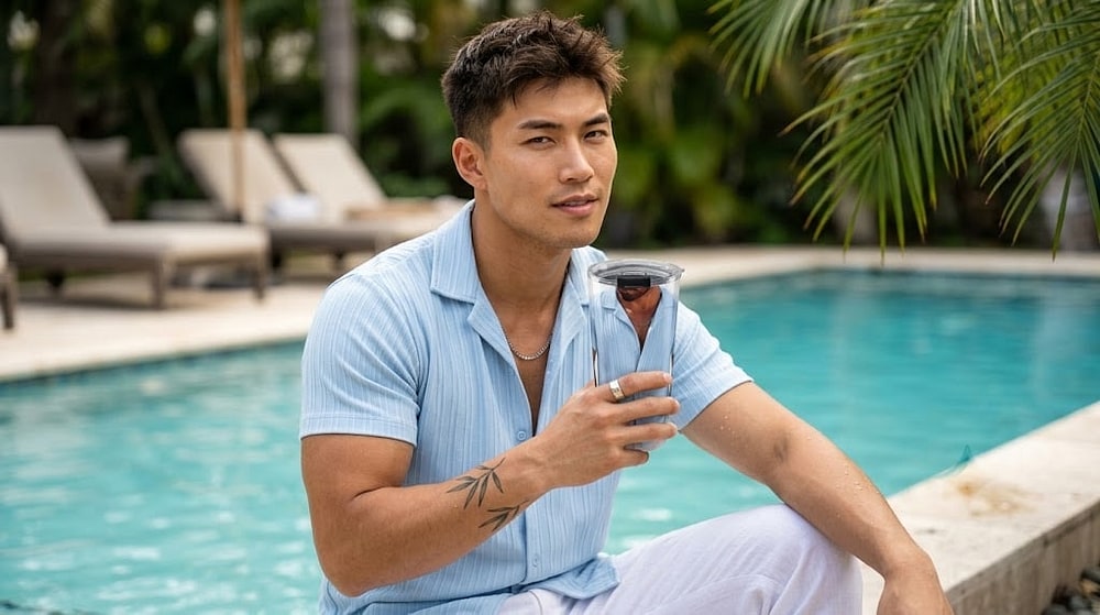 COOFANDY Men's Casual Shirts Short Sleeve Button Down Shirts Fashion Textured Summer Beach Shirt