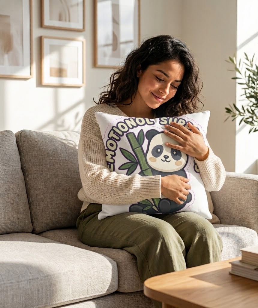 Emotional Support Bamboo — Cozy Ironic Panda