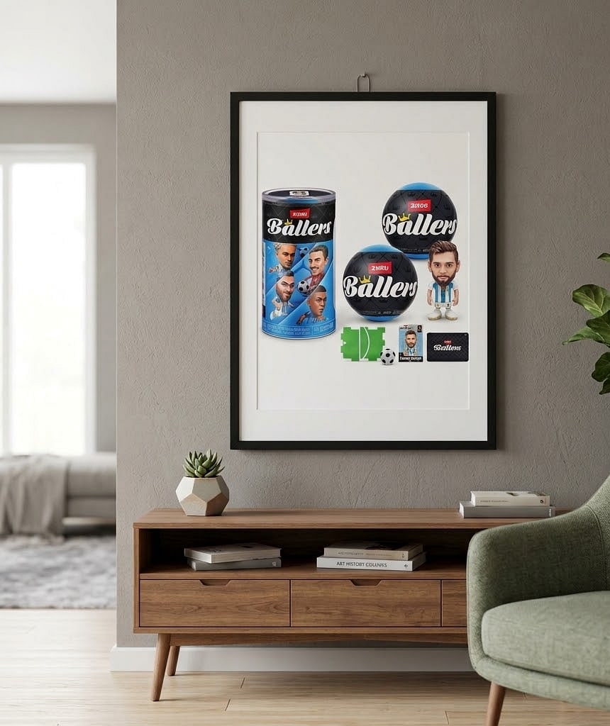 FIFA World Cup 2026™ Ballers Series 1 2 Pack by ZURU – Official Licensed Product Surprise Unboxing Soccer Collectible Sp