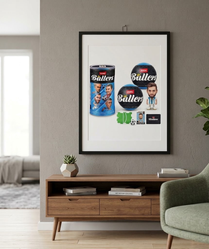 FIFA World Cup 2026™ Ballers Series 1 2 Pack by ZURU – Official Licensed Product Surprise Unboxing Soccer Collectible Sp