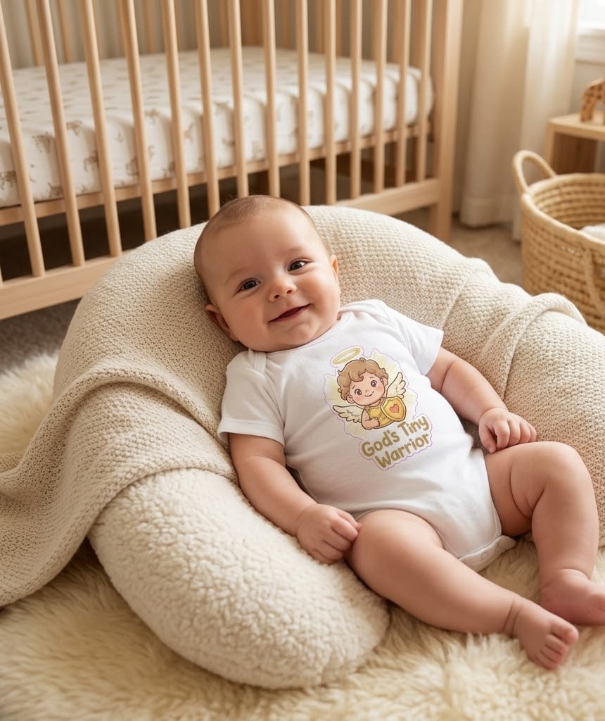 God's Tiny Warrior — Baby Archangel Michael