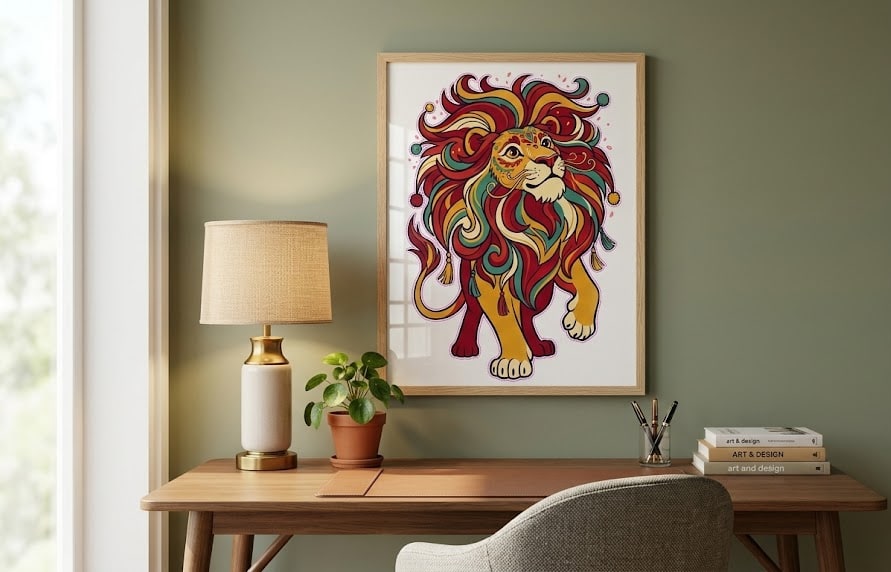 Golden Roar — Festive Dancing Lion