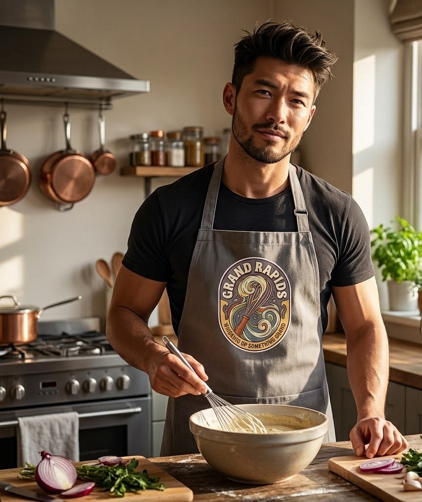 Grand Rapids — Whisking Up Something Grand Cotton Apron