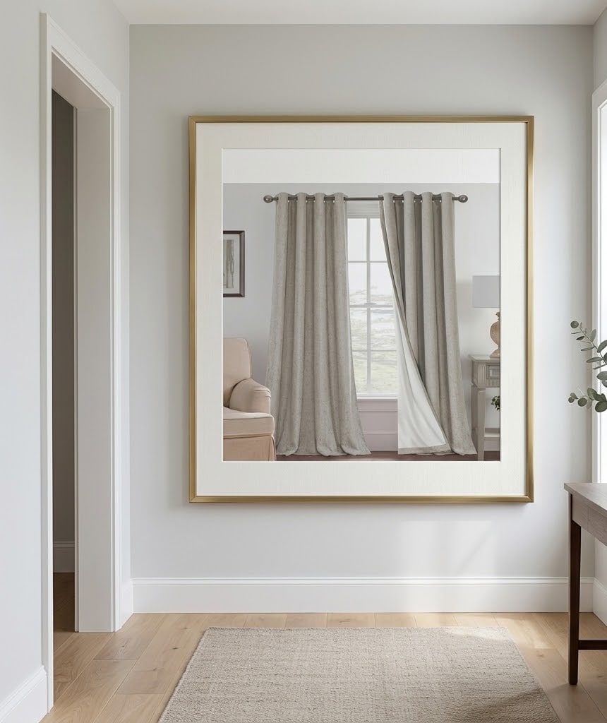 H.VERSAILTEX 100% Blackout Linen Curtains 120" L 2 Panels Stone