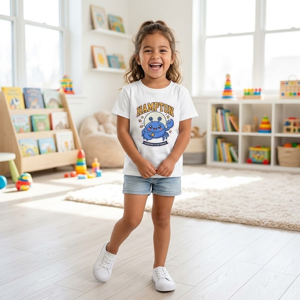 Hampton — Crabtown to the Cosmos Astro Crab Kids Tee