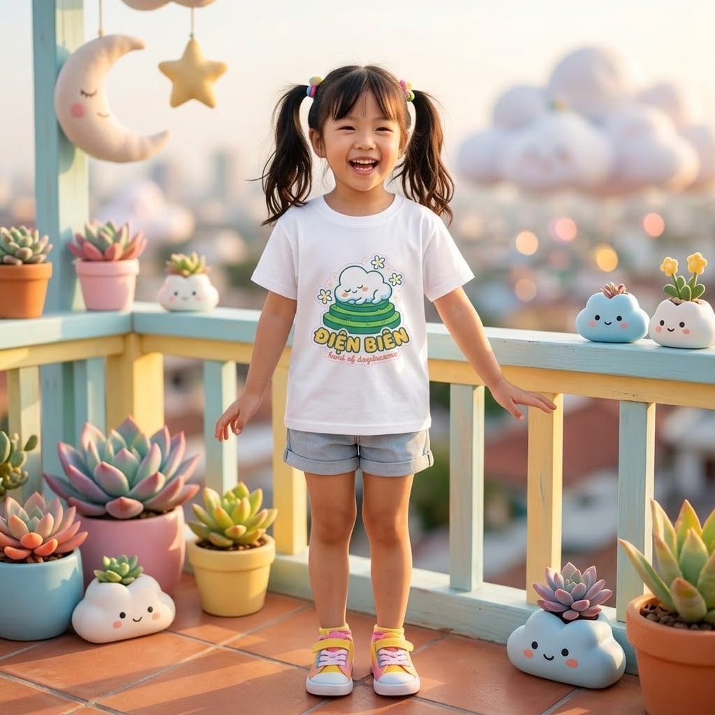 Điện Biên — Head in the Clouds Dreamy Terrace Dreamer Kids Tee
