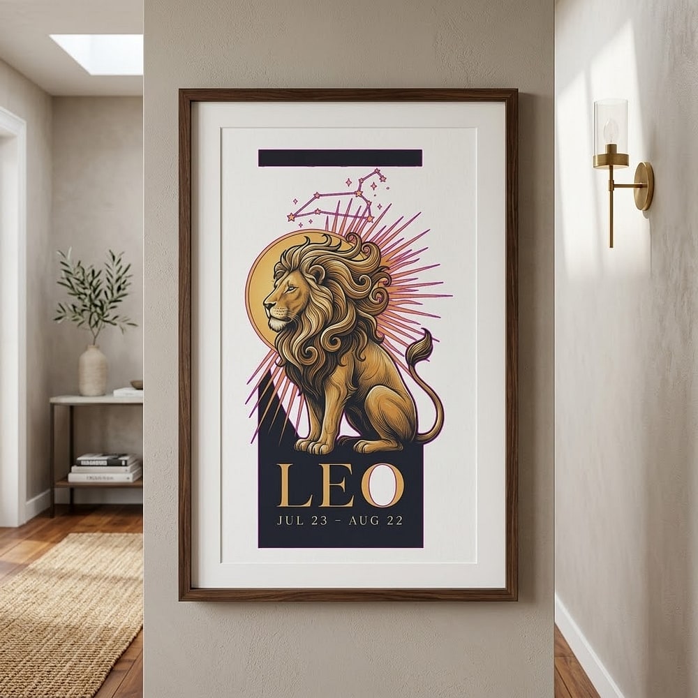 Leo — Radiant Sun Lion