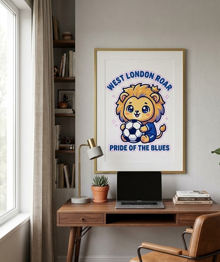 Little Roar of West London — Kawaii Lion Cub
