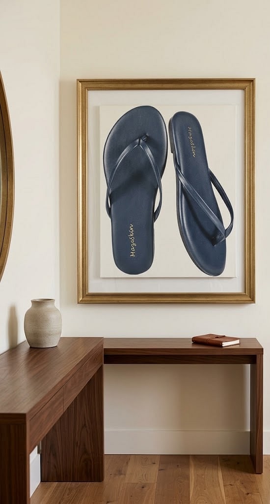 mazeskin Womens Memory Foam Flip Flops Flat Thong Sandals