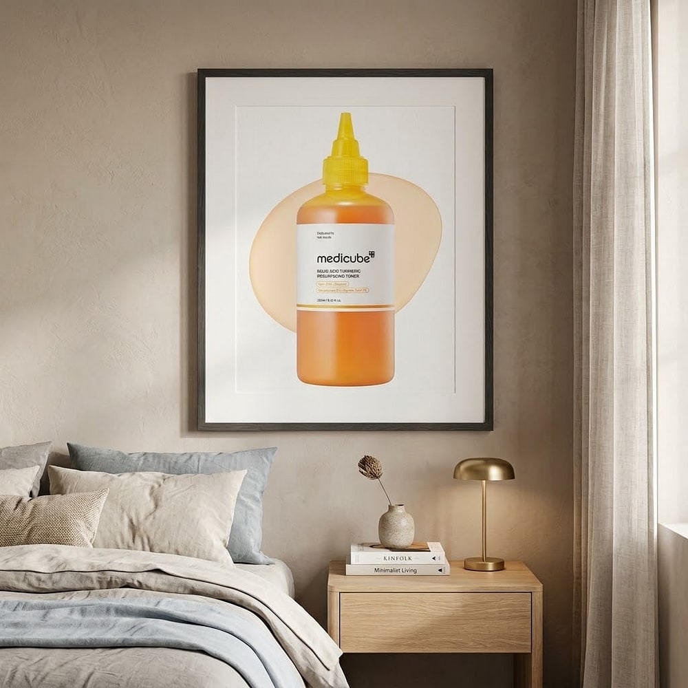 medicube Kojic Acid Turmeric Smoothing Toner for Face & Body