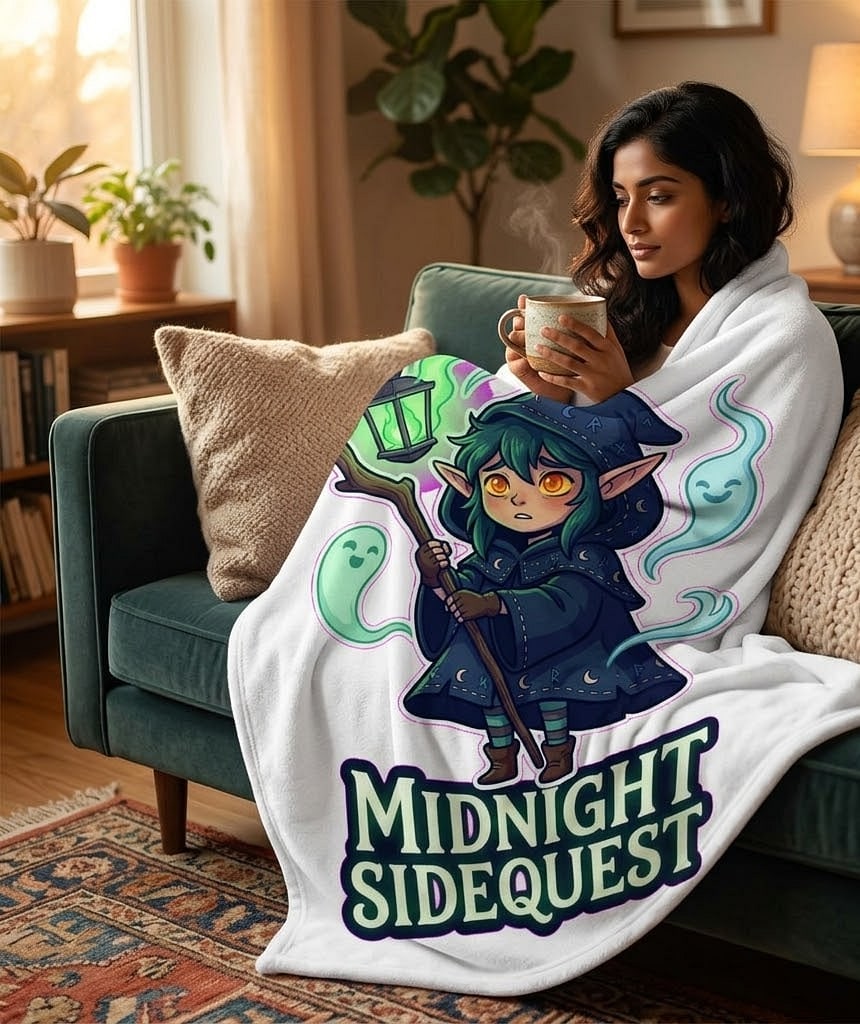 Midnight Sidequest — Wick the Lantern Elf