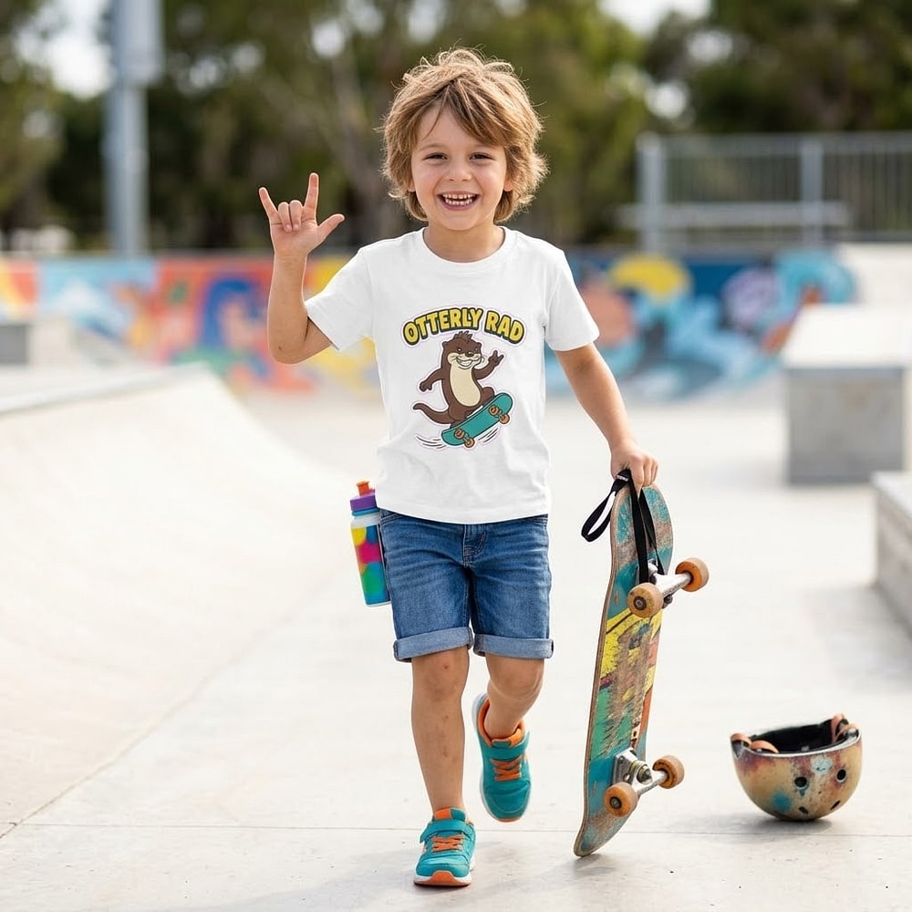 Otterly Rad — Skater Otter