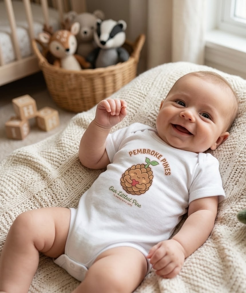 Pembroke Pines — Our Littlest Pine Baby Bodysuit