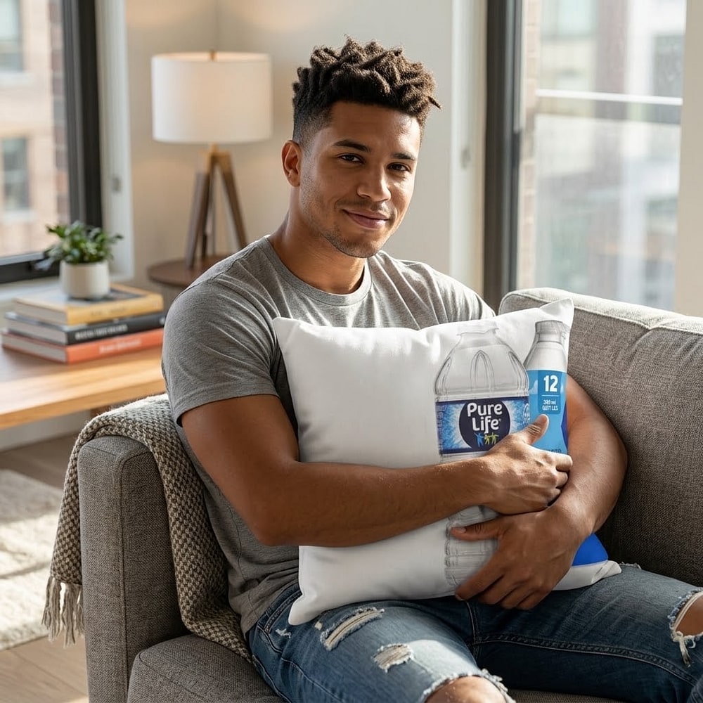 Pure Life Purified Bottled Water, 12 Pack - Still Drinking Water Enhanced with Minerals for a Crisp Taste - 16.9 Fl Oz -