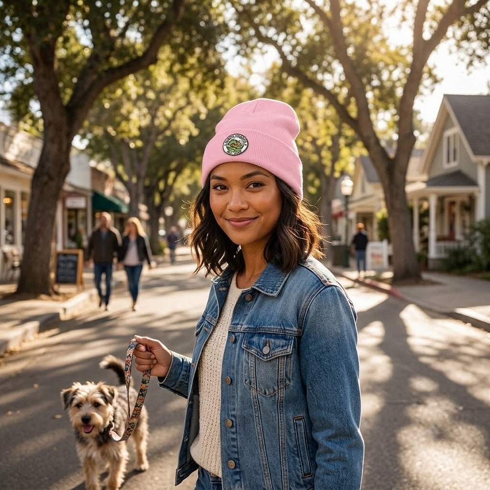 Santa Clarita Cozy Oak Crest Cuffed Beanie