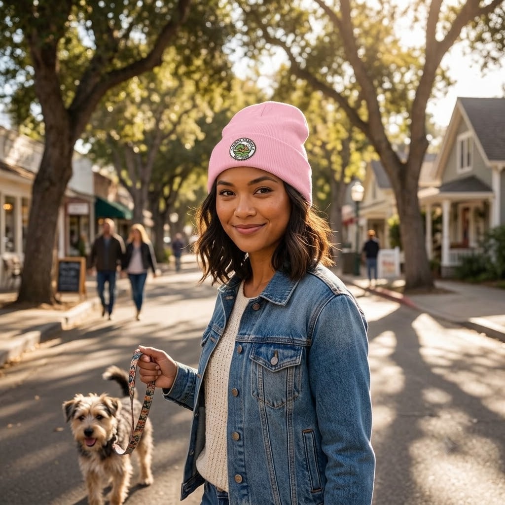 Santa Clarita Cozy Oak Crest Cuffed Beanie
