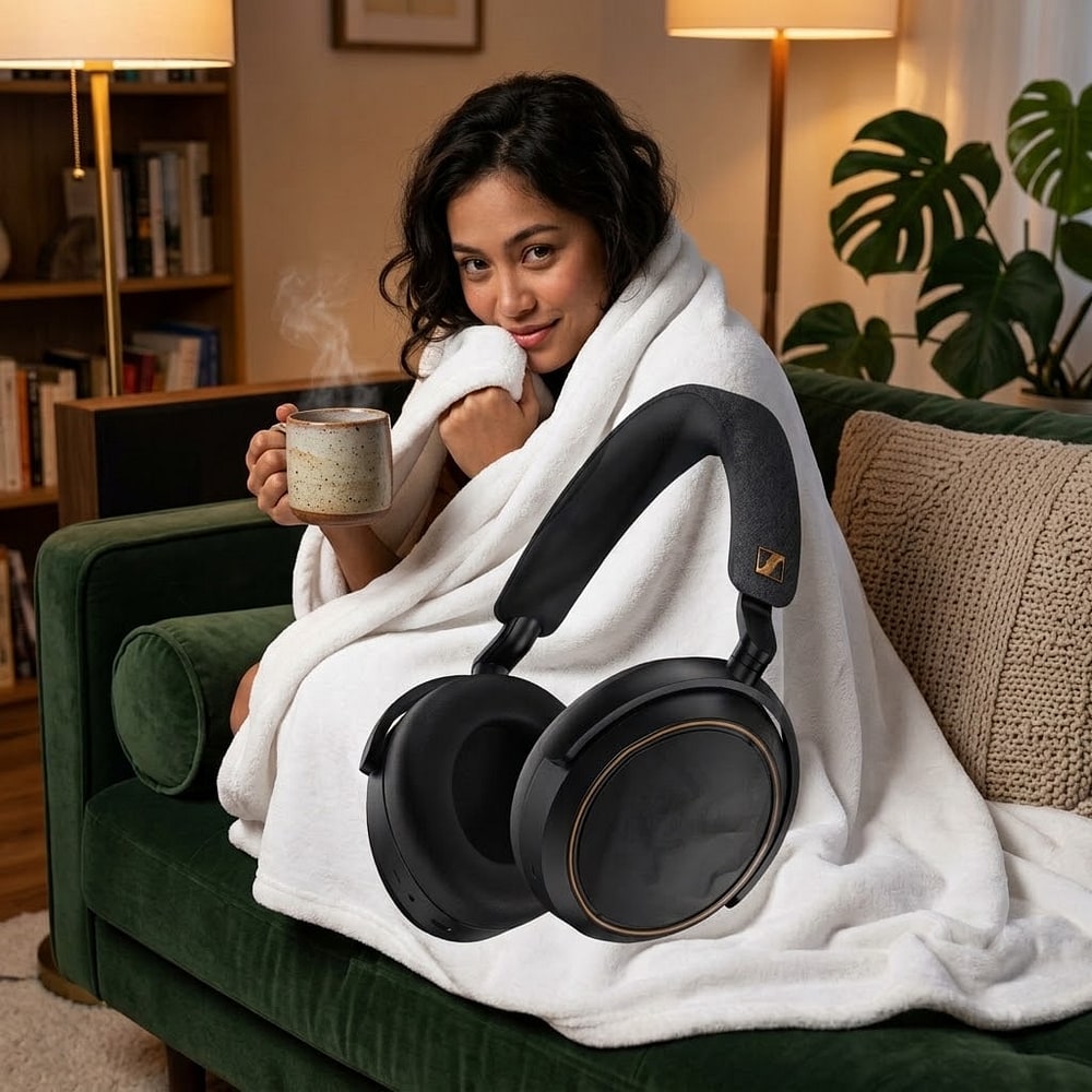 Sennheiser Consumer Audio Momentum 4 Wireless Headphones - Bluetooth Headset for Crystal-Clear Calls with Adaptive Noise