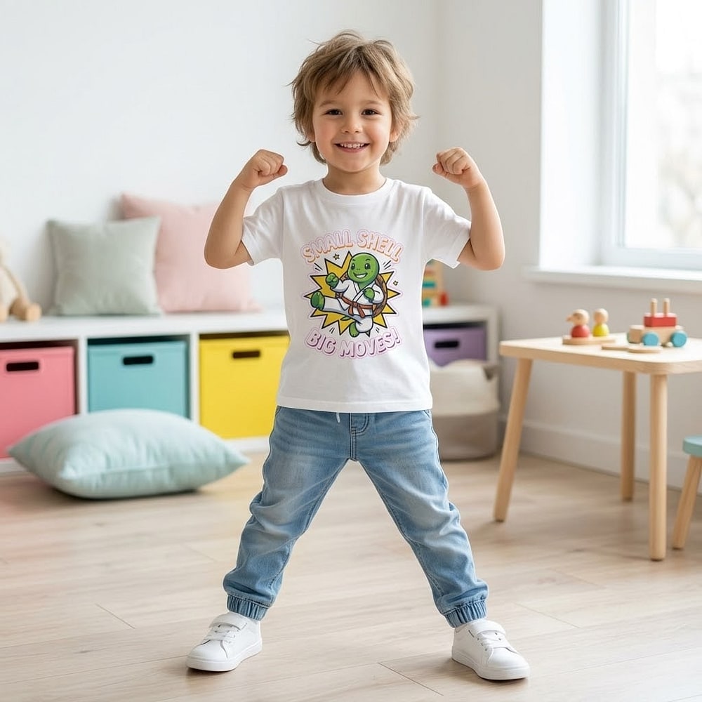 Small Shell, Big Moves — Kova the Dojo Turtle