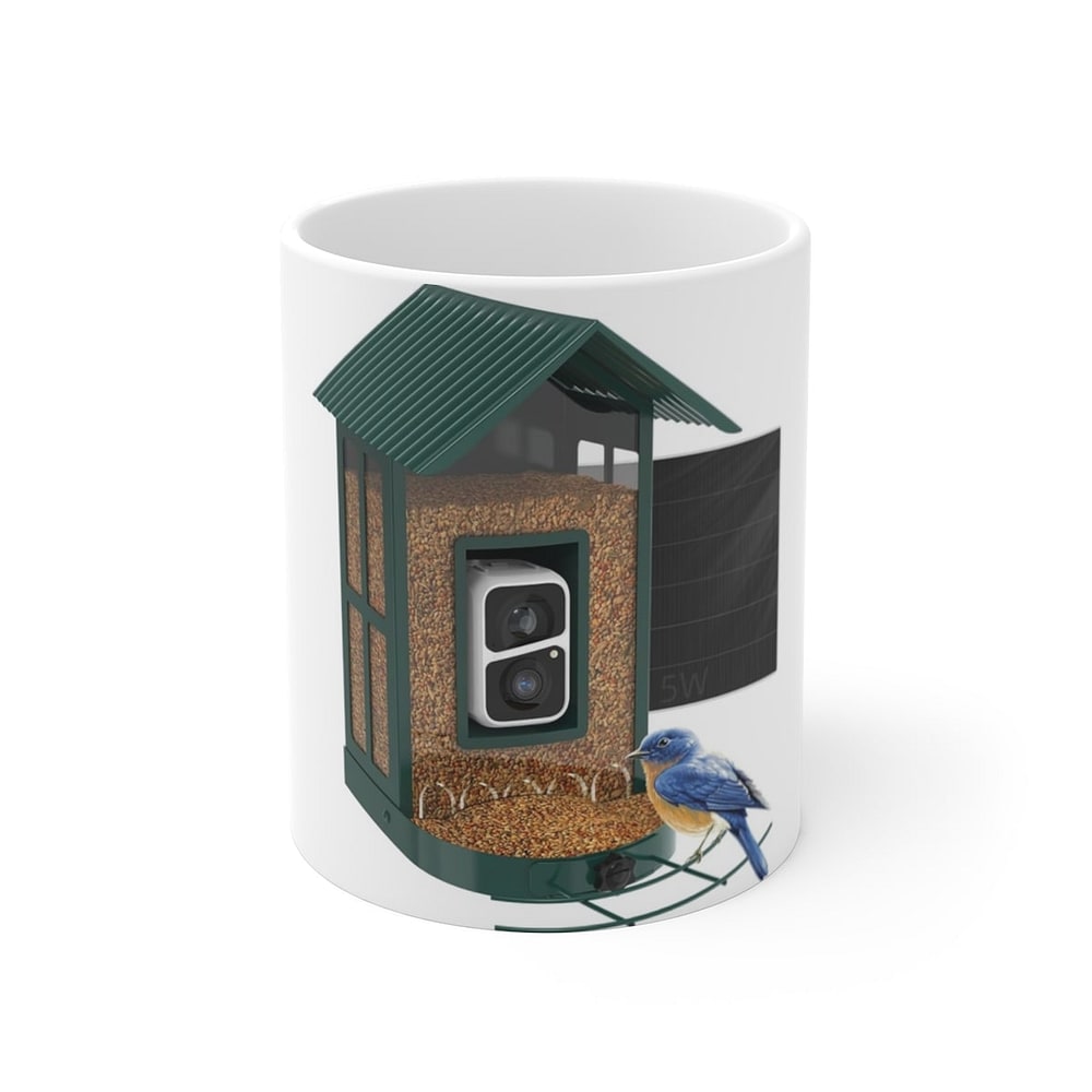 Soliom- Bird Feeder with Camera, 5W Solar Powered, AI Identify Species, Smart Wild Bird Watching, 2K Live View, Instant