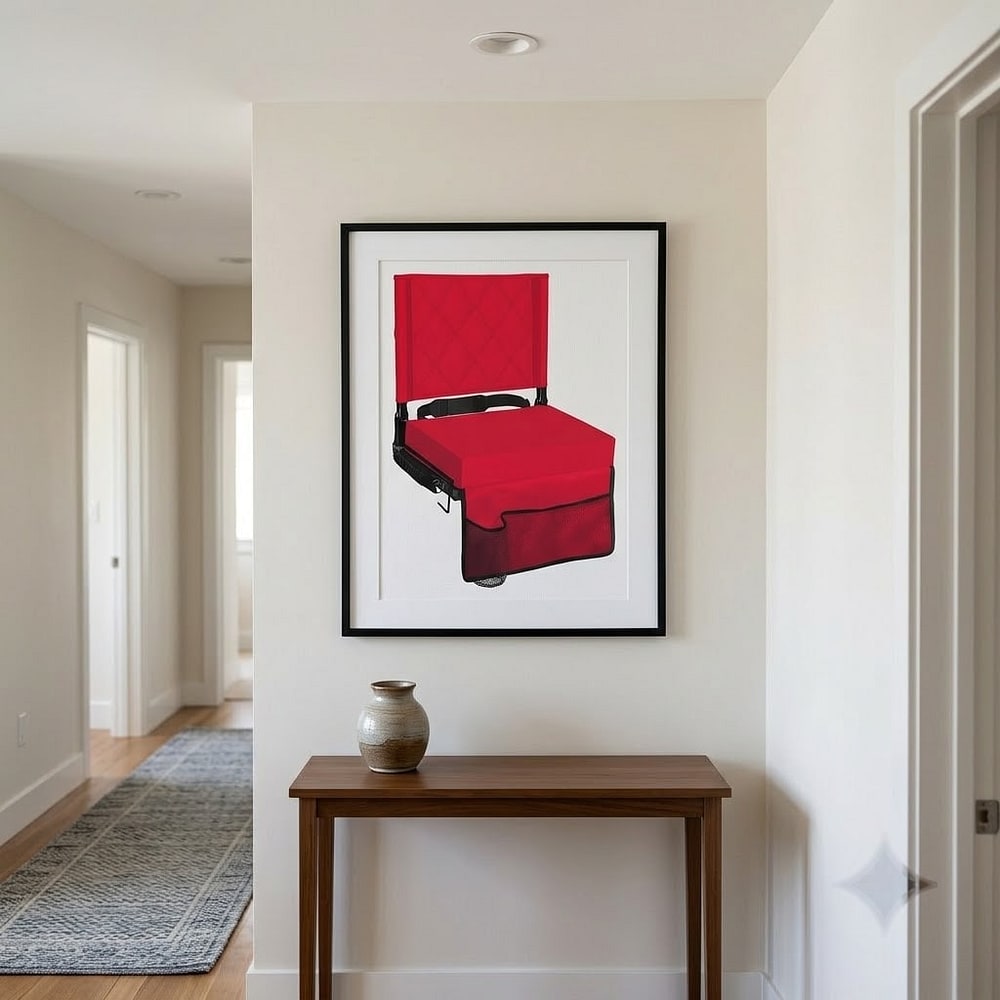 Stadium Seats with Back Support, Padded Bleacher Seat Cushion
