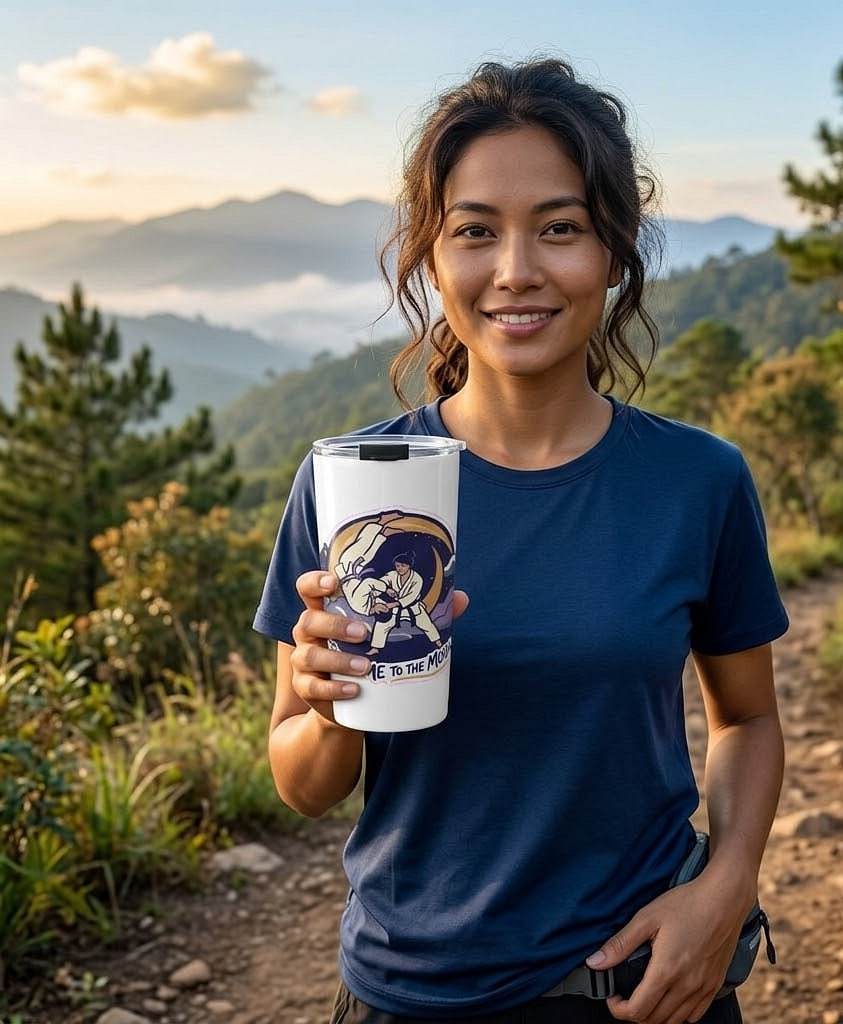 Throw Me to the Moon — Dreamy Judo Ippon 20oz Tumbler