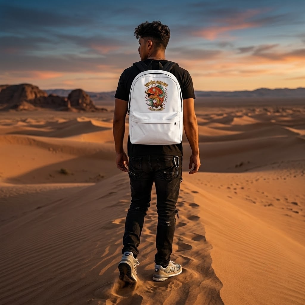 Tuyen Quang — Go Big or Glow Home Chaotic Giant Carp Float Classic Backpack
