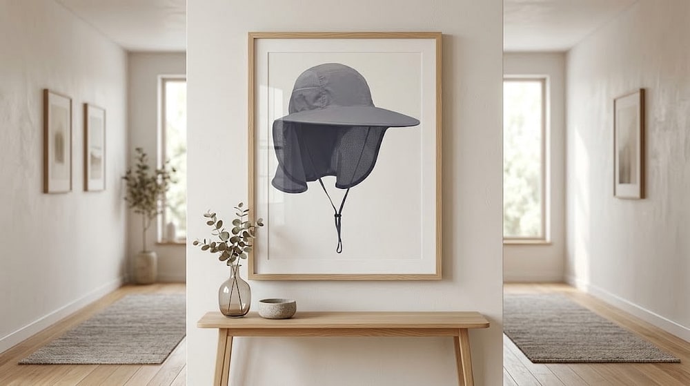 Unisex Outdoor Activities UV Protecting Sun Hats with Neck Flap