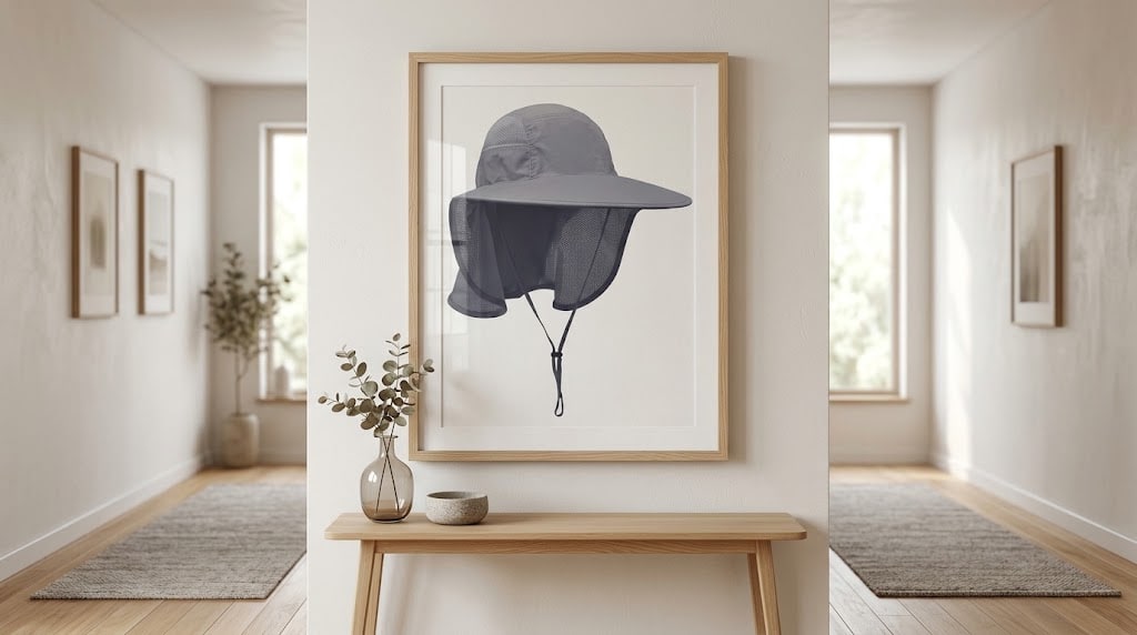 Unisex Outdoor Activities UV Protecting Sun Hats with Neck Flap