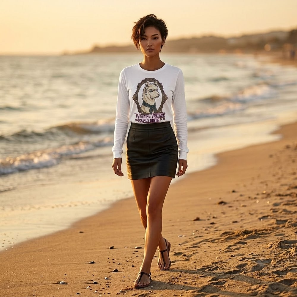 Wearing Vintage Since Birth — Elegant Alpaca
