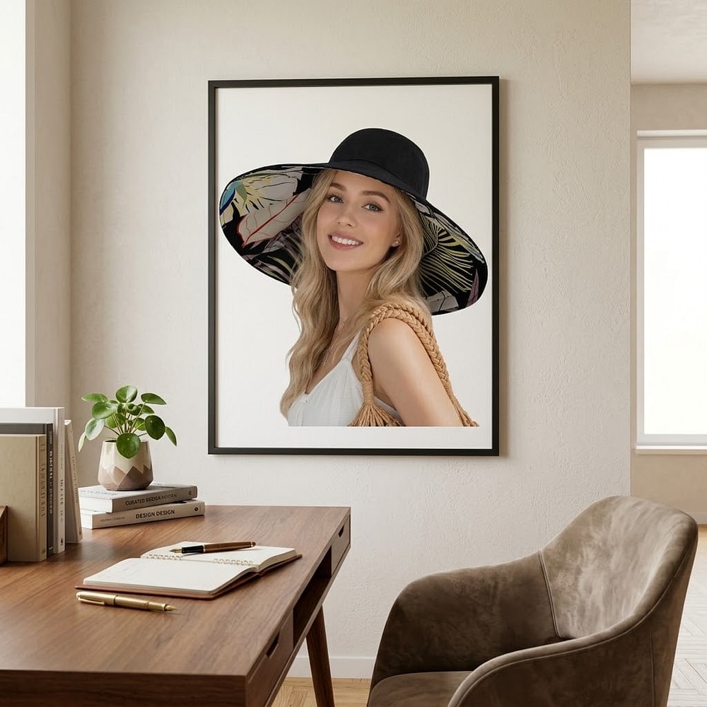 Wide Brim Women Summer Sun Floppy Hat Reversible Beach Bucket Hat