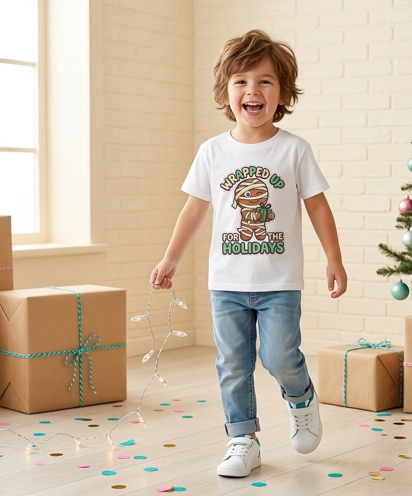 Wrapped Up for the Holidays — Crumb the Mummy Cookie